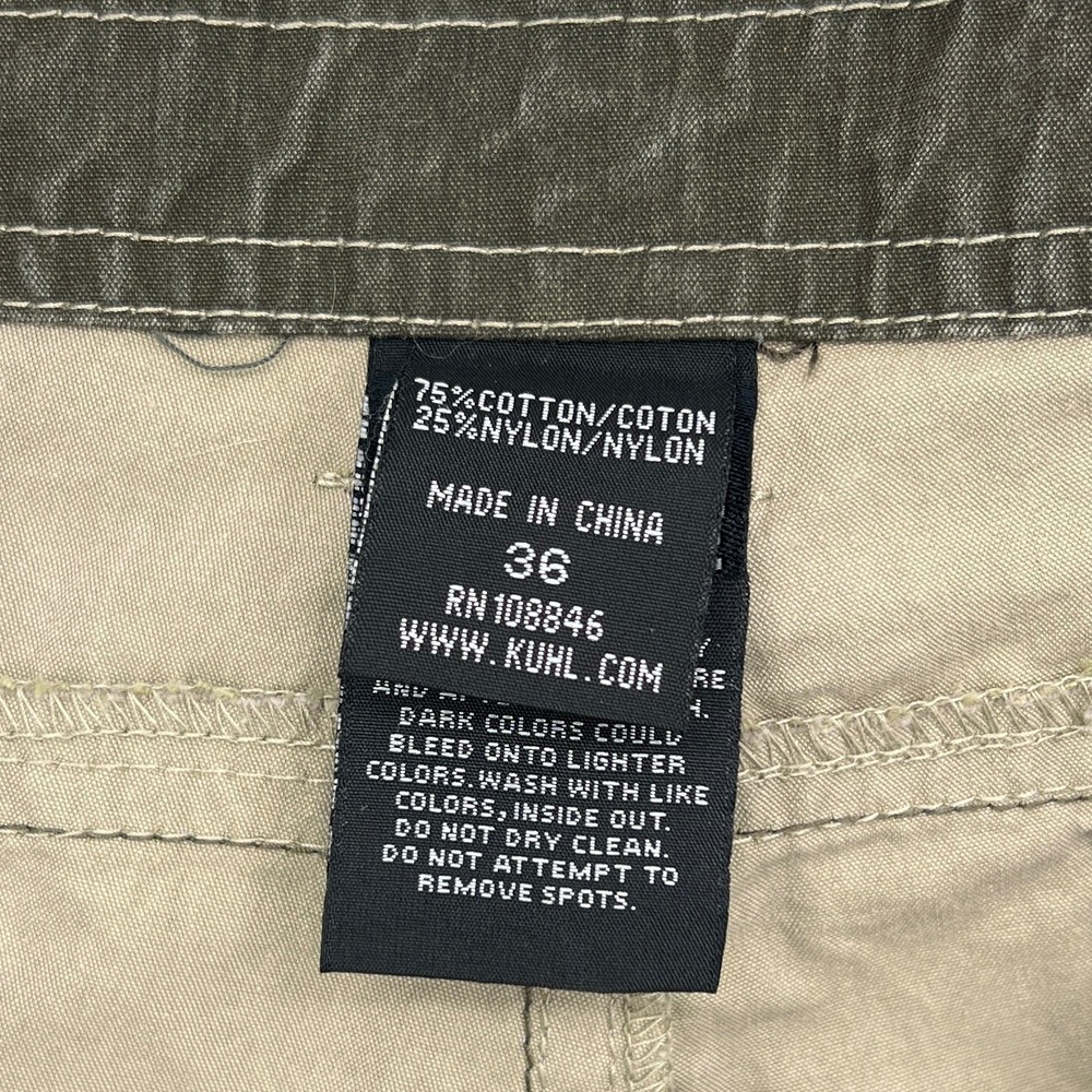 Kuhl Ramblr Cargo Shorts Mens 36 Vintage Patina Hiking Outdoor Rugged Utility - Picture 5 of 6
